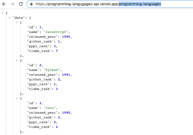 Database Connection Check Add Programming Languages