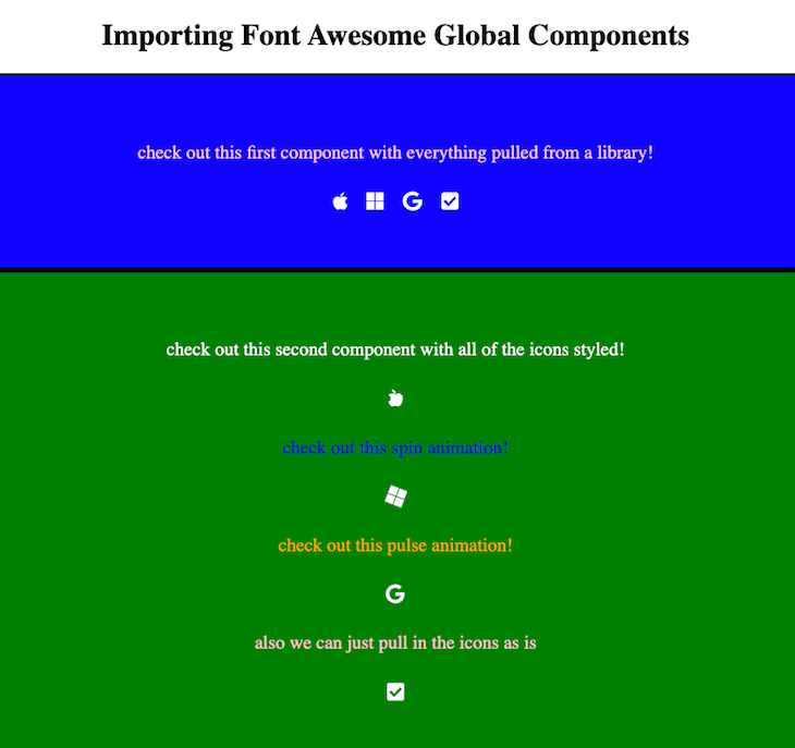 Download Using Font Awesome 5 With React Logrocket Blog