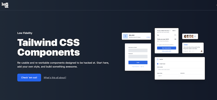 Best Tailwind Css Component And Template Collections Logrocket Blog