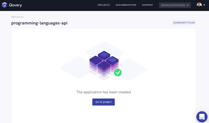 Quovery Programming Languages API Application Created