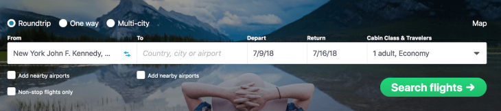 Skyscanner Example