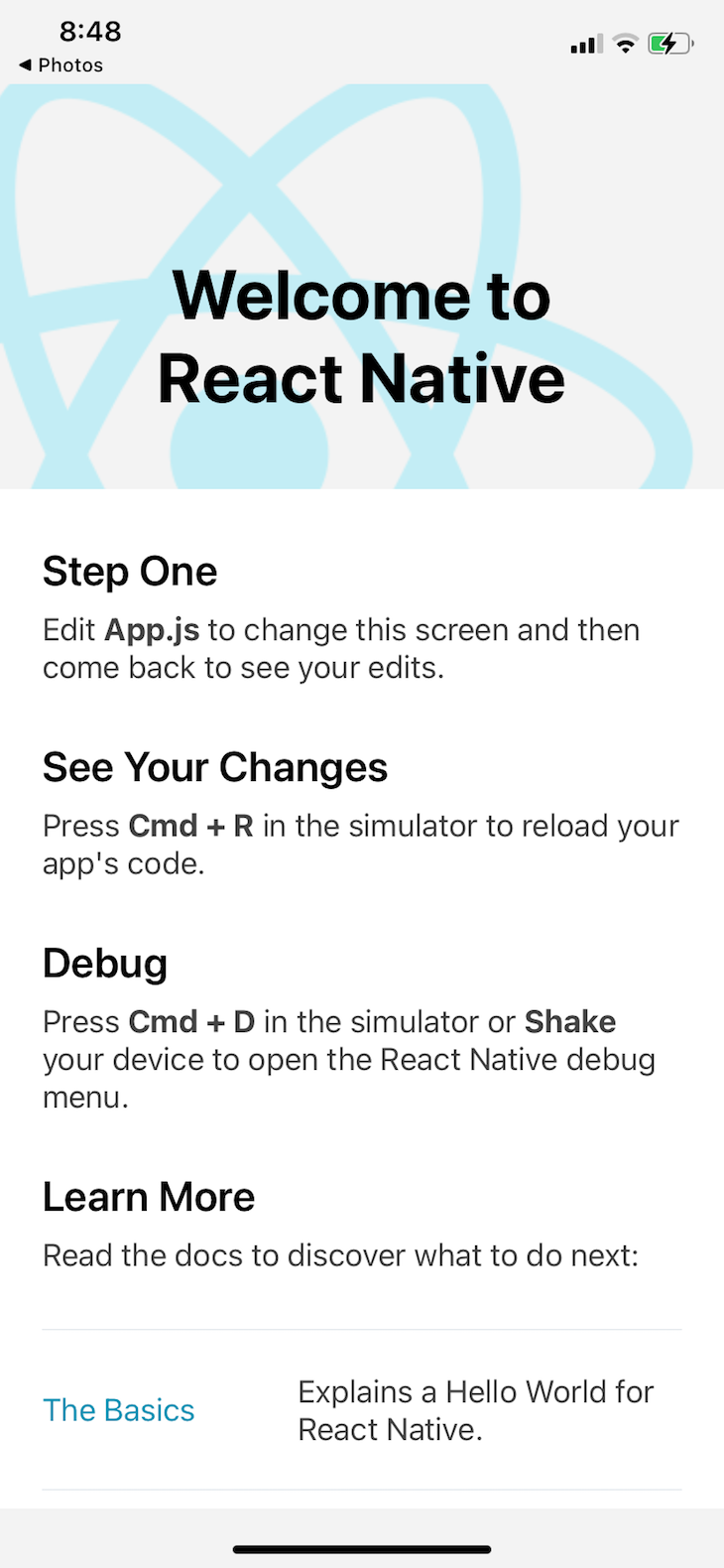 osx control which version of node xcode uses for react native builds