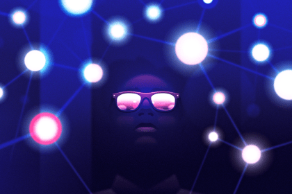 A Person With Sunglasses Looking at Lights