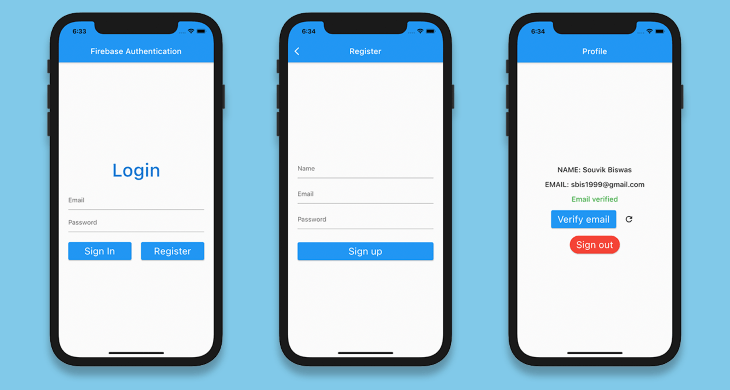 Implementing Firebase Authentication in a Flutter app - LogRocket Blog