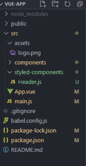 H1 Styled-Components Folder