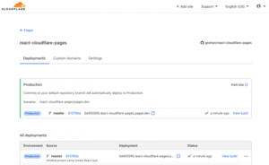 Cloudflare Pages tutorial: Deploying a React app via GitHub - LogRocket ...