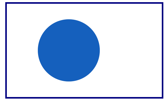 Blue Circle In Rectangle