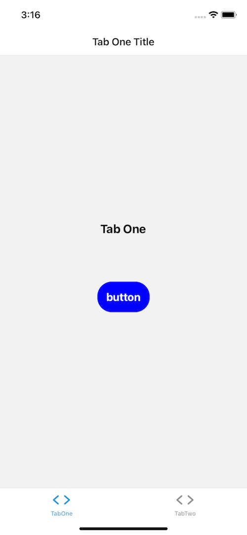 Button React Native Modal