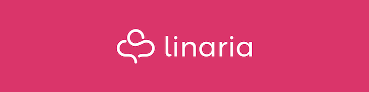 Linaria Syntax Logo On A Pink Background