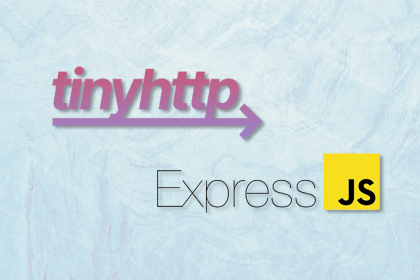 TinyHTTP and Express.js Logos