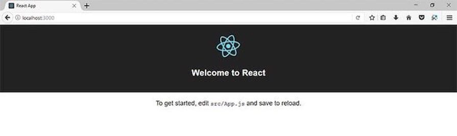 Browser Window Open To Show Basic React Router Dom Output