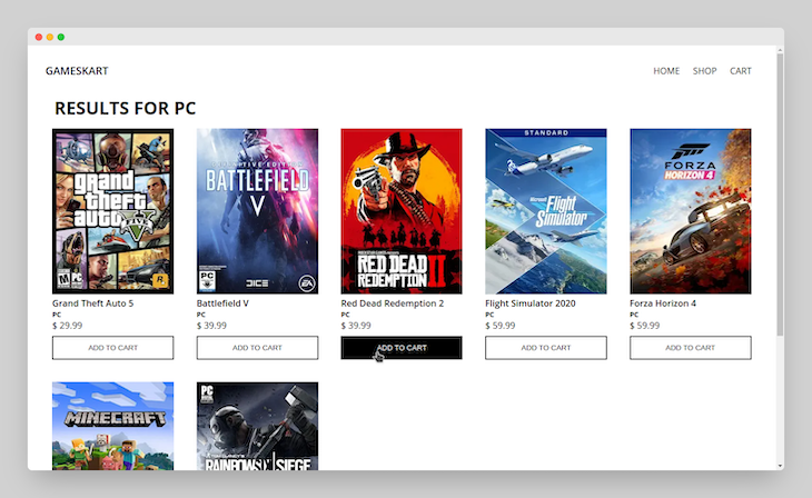 PC Category Page