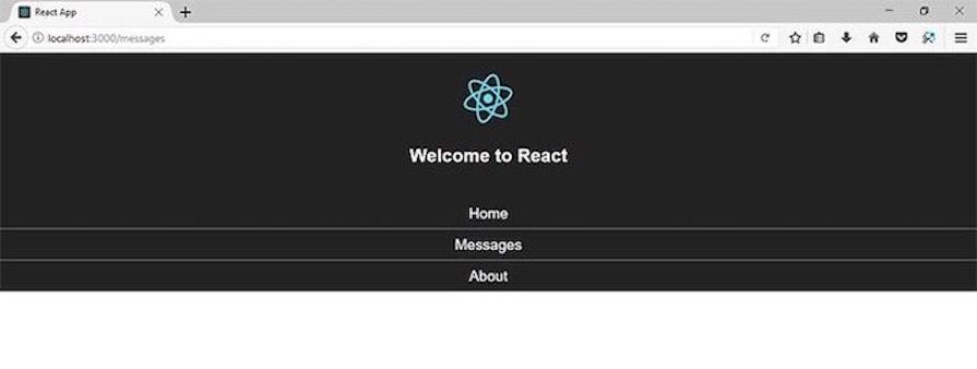 Updated Output In Browser Window Showing React Router Dom Link Srcset