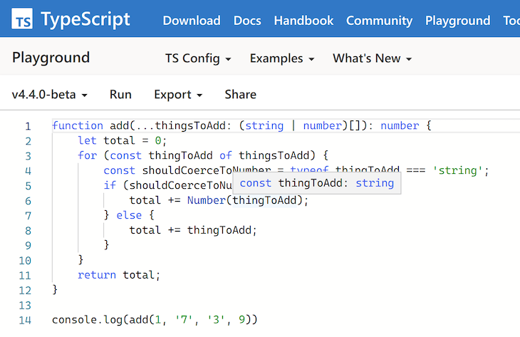 Write more readable code with TypeScript 4.4 - LogRocket Blog