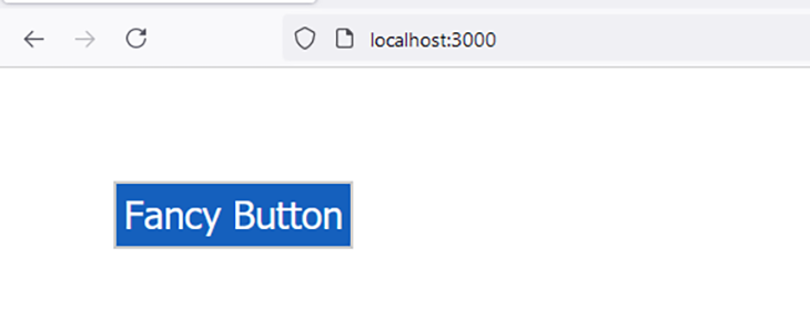 The fancy button in the web browser