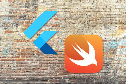 Flutter vs Swift Logos