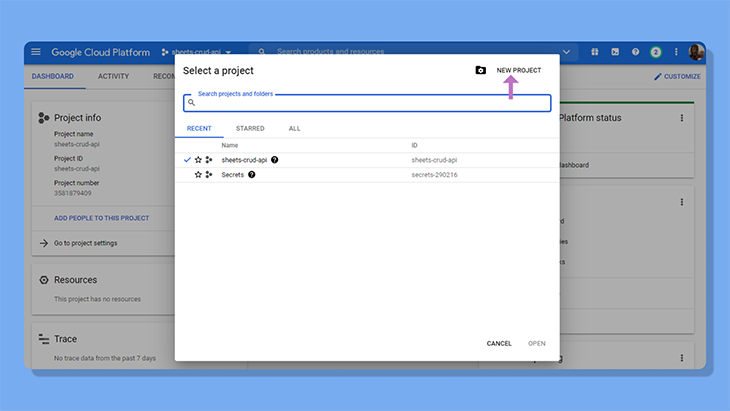 Build a CRUD API using the Google Sheets API - LogRocket Blog