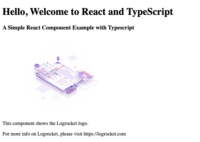 React And Typescript Component Example