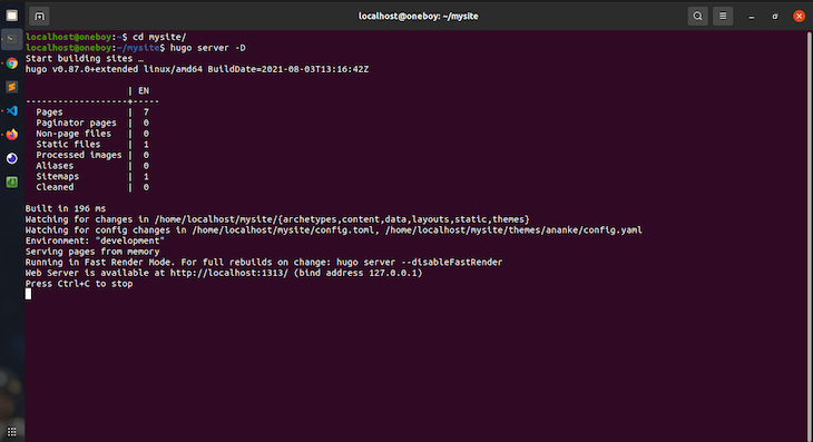 How to build an app with Hugo - LogRocket Blog