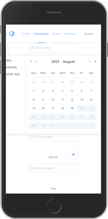 DatePicker Component Not Mobile Responsive, Shows Overlapping UI