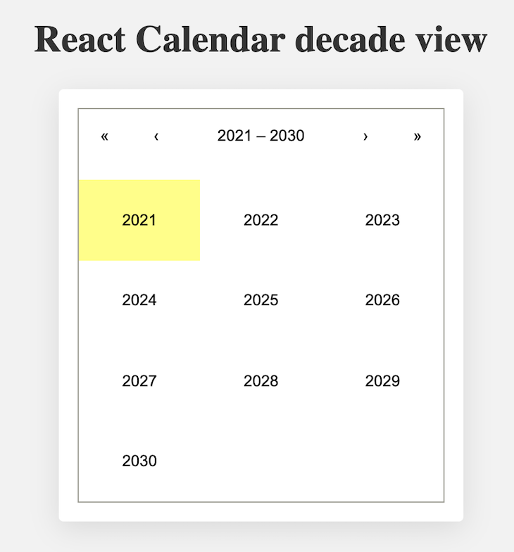 React Calendar: Build and customize a simple calendar LogRocket Blog