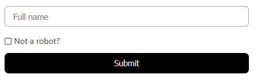 Input Field With Checkbox In Form