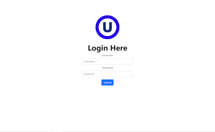 Username And Password Fill-In Created For App Login