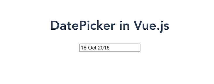 vuejs-datepicker rendering Without Using Inline Prop, Shows A Field With The Date And No Calendar