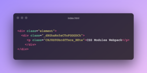 How to configure CSS Modules for webpack - LogRocket Blog