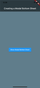 Flutter modal bottom sheet tutorial with examples - LogRocket Blog