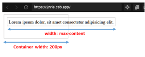 css min content vs max content vs fit content