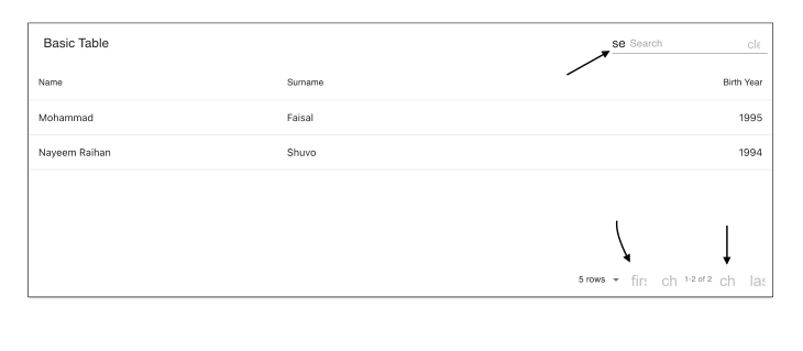 Using material-table in React to build feature-rich data tables ...