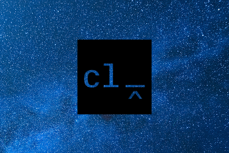Commitlint Logo Over a Dark Blue Background