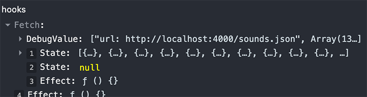 Improve custom Hook debugging with useDebugValue - LogRocket Blog
