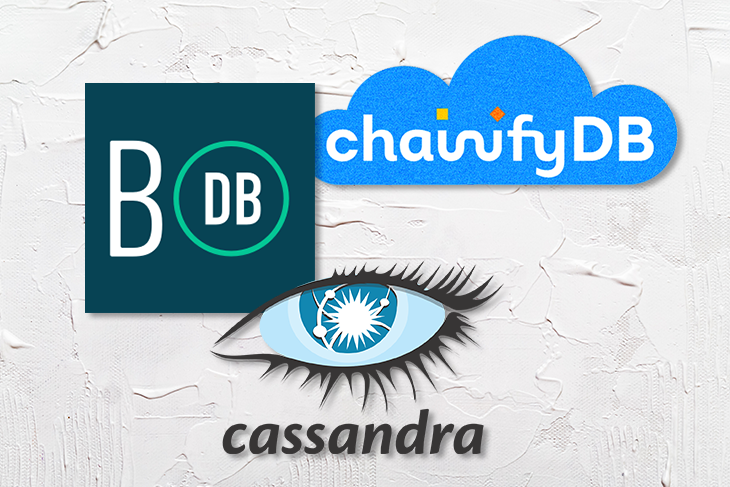 Three Blockchain Database Logos