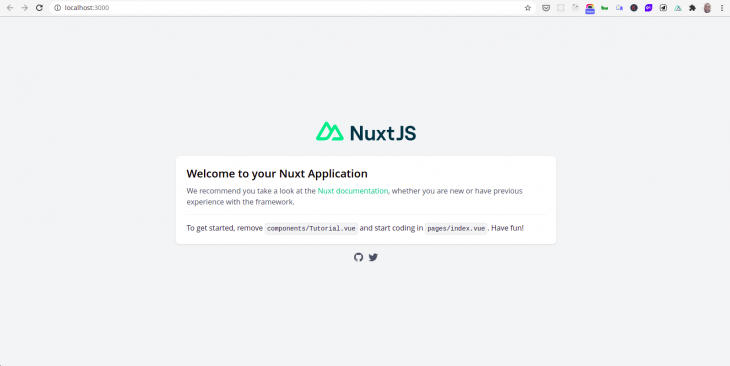 Welcome to Nuxt Page