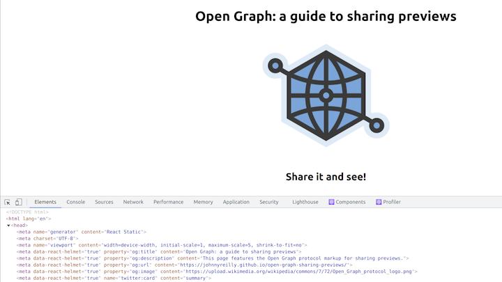 Open Graph Meta Tags