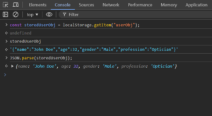 Storing and retrieving JavaScript objects in localStorage - LogRocket Blog
