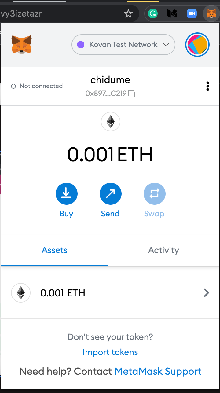 Kovan Test Network
