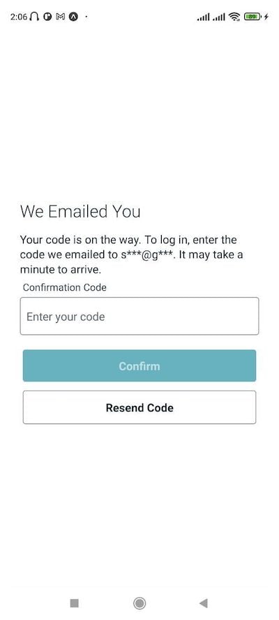 User Email Verification