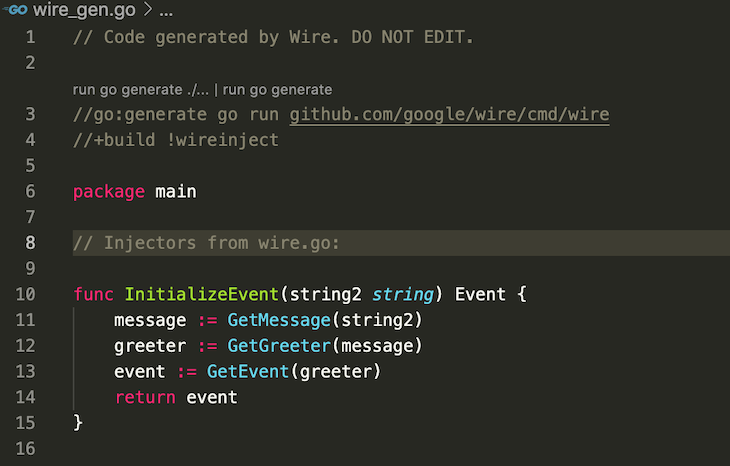 Go Dependency Injection With Wire