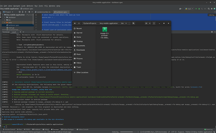 Build an Android application with Kivy Python framework - LogRocket Blog
