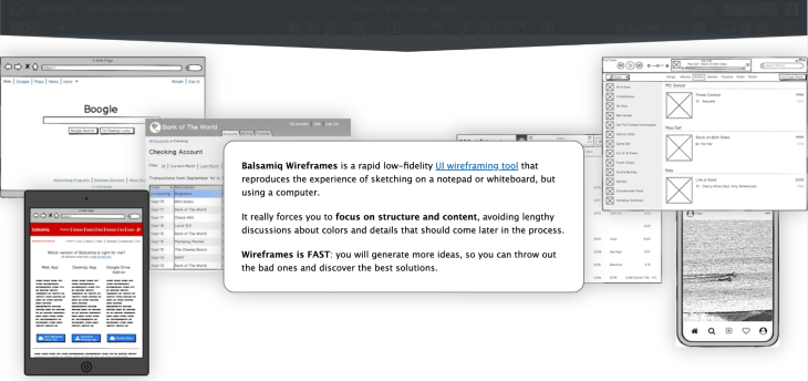 Balsamiq Wireframes