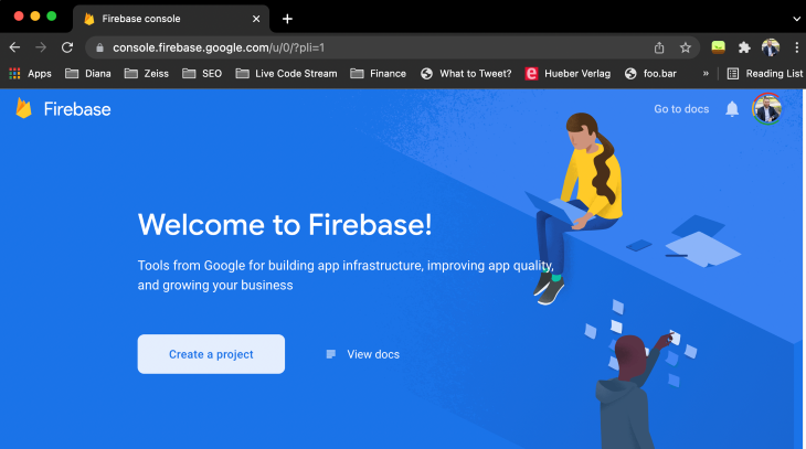 Create Firebase Project