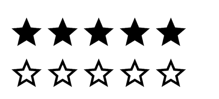 Using CSS To Create a Half Star Rating Component UI Using React