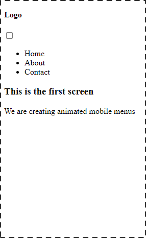 Creating a Mobile Screen
