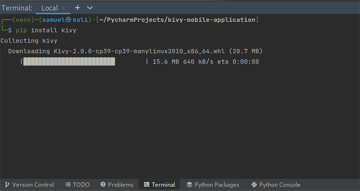 Build an Android application with Kivy Python framework - LogRocket Blog