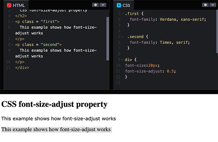 CSS font size adjust How to auto adjust your font size