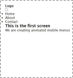 Animating mobile menus using CSS - LogRocket Blog