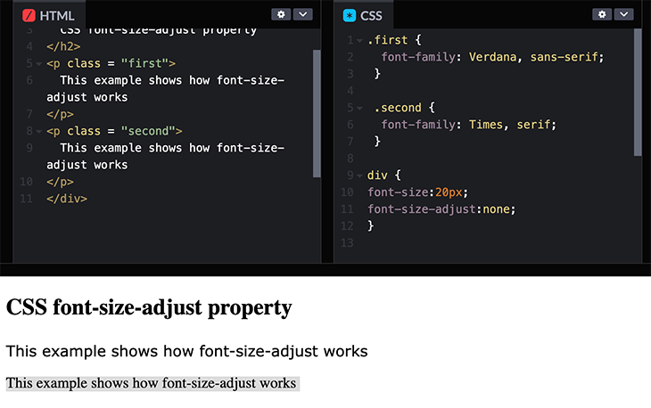 CSS font size adjust How to auto adjust your font size